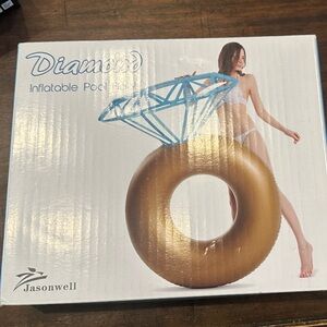 Jasonwell Diamond Ring Pool Float